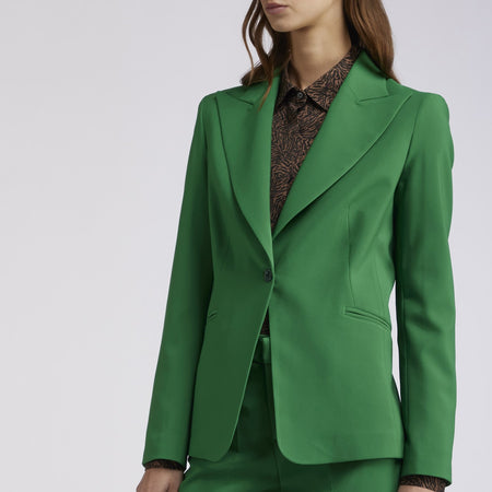 GIACCA MONOPETTO AD UN BOTTONE TESSUTO BIELASTICO