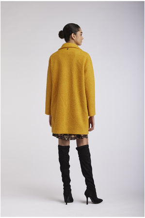 CAPPOTTO DOPPIOPETTO OVER TESSUTO BOUCLè