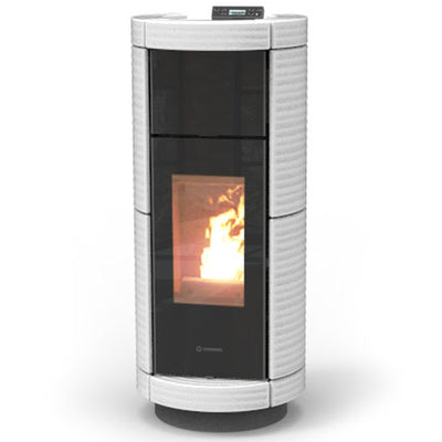 Thermorossi Termostufa a Pellet Dorica Supreme Idra Maiolica 22,5 kW