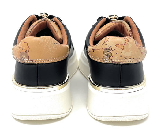 Alviero Martini sneakers black geo con accessorio gioiello N 2270 0289