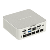 itek Mini PC Barebone - 0.6L- i5-12450H- 2xDDR4- 2xM.2- 2xType-C- 3xUSB3- USB2- 2xHDMI- WiFi- BT- 2.5Gb Eth.- Vesa