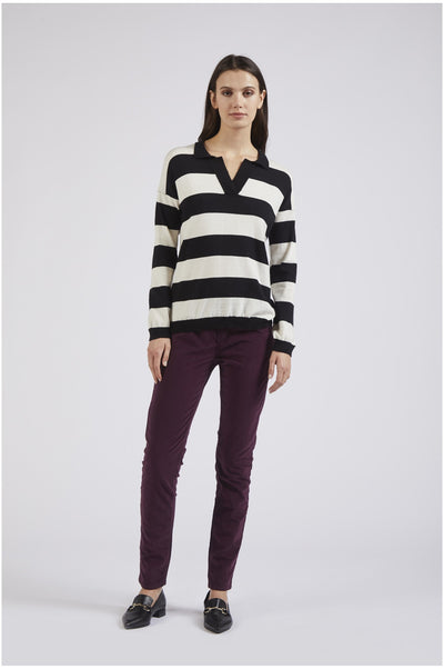 MAGLIA TIPO SERAFINO RIGATA