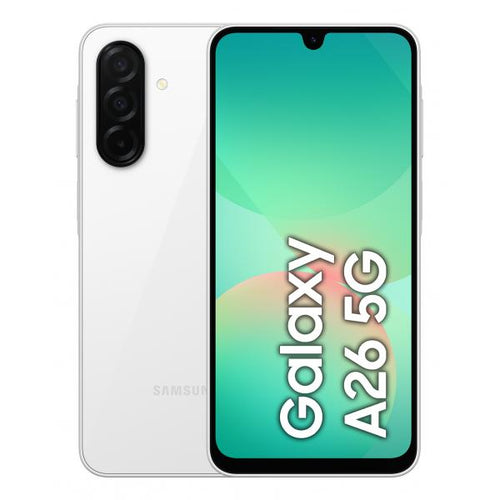 SAMSUNG GALAXY A26 5G (WHITE) - SMARTPHONE 6.7 - RAM 8GB - STORAGE 256GB - ITA