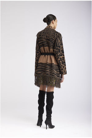 MAXY CARDIGAN CON FRANGE