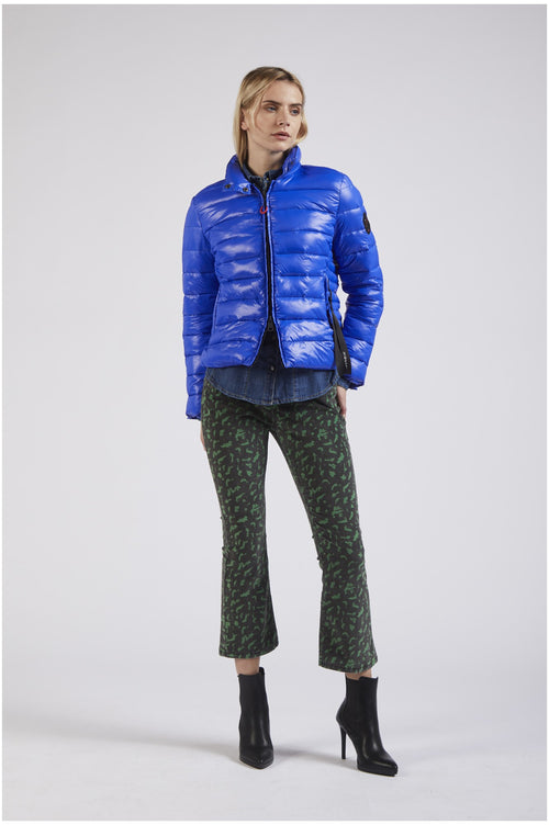 PIUMINO CORTO TESSUTO LUCIDO