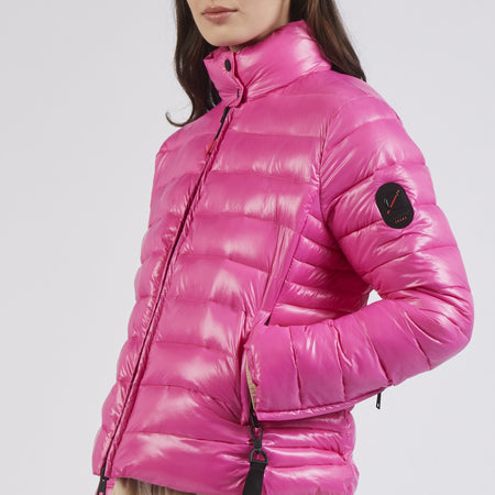 PIUMINO CORTO TESSUTO LUCIDO