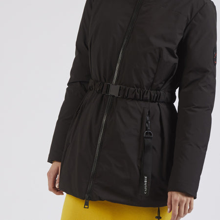 PIUMINO TESSUTO OPACO CON CINTURA ELASTICA