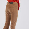 PANTALONE SLIM IN VELLUTO TINTO CAPO