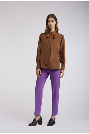 PANTALONE CYGARETTE TESSUTO BISTRETCH