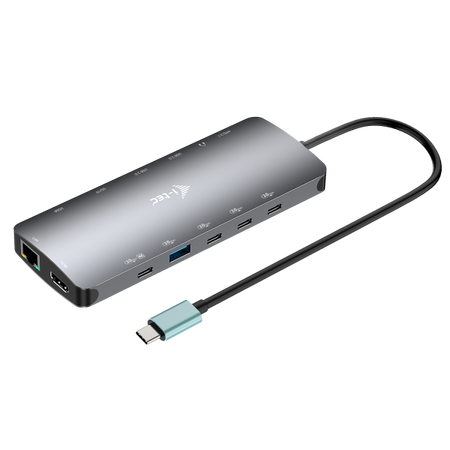 I-TEC DOCKING STATION USB-C NANO 3X LCD 2X HDMI 1X USB-C VIDEO, PD 140W