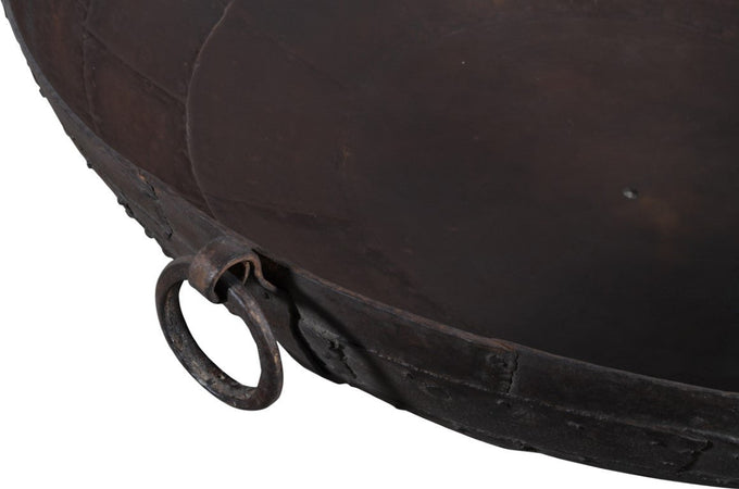 Biscottini VECCHIO CONTENITORE IN FERRO BATTUTO