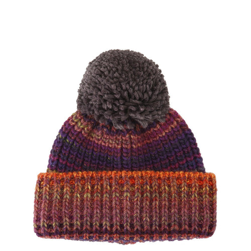 BERRETTO MULTICOLOR CON PON PON