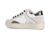 SNEAKERS LACCI VASCHETTA IN PELLE