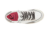 SNEAKERS LACCI VASCHETTA IN PELLE