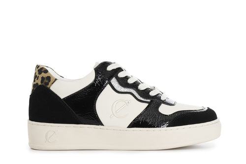 SNEAKERS BASKET BASSA EFFETTO NAPLACK EPELLE
