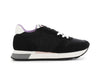 SNEAKERS IN PELLE SCAMOSCIATA E TESSUTO