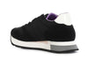 SNEAKERS IN PELLE SCAMOSCIATA E TESSUTO