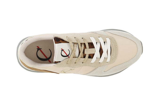 RUNNING IN PELLE SCAMOSCIATA E TESSUTO