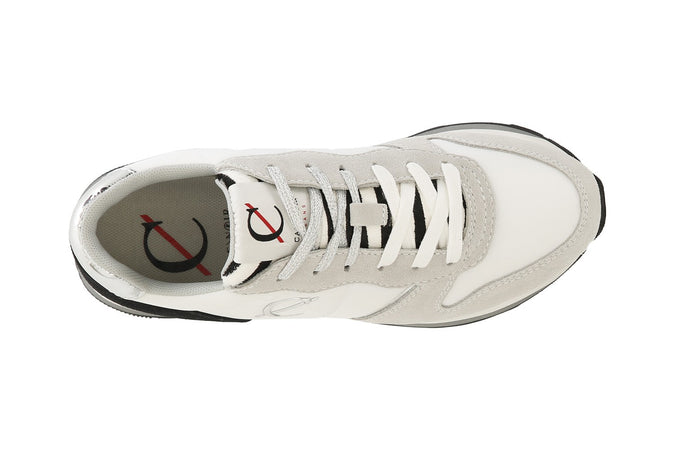 RUNNING IN PELLE SCAMOSCIATA E TESSUTO