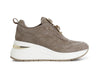 RUNNING SLIPON CON ACCESSORIO GIOIELLO IN CAMOSCIO