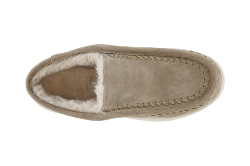 TRONCHETTO BASSO IN PELLE SCAMOSCIATA