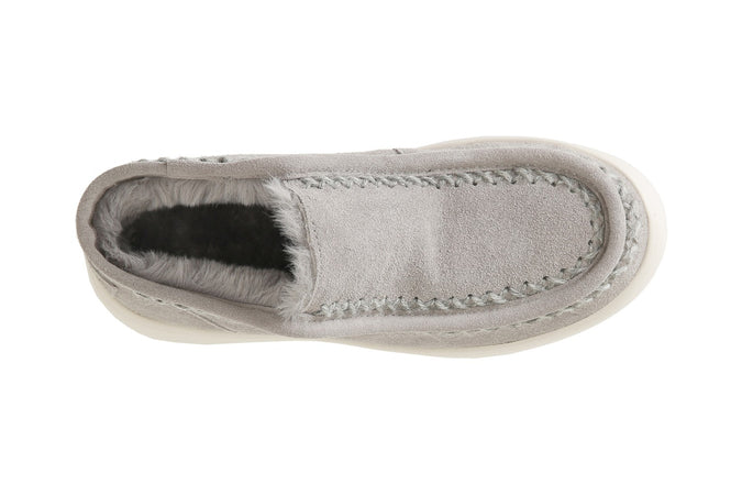 TRONCHETTO BASSO IN PELLE SCAMOSCIATA