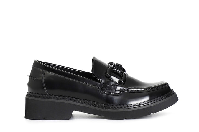 MOCASSINO CON MORSETTO STRASS