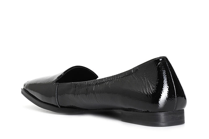 PANTOFOLA CON ELASTICO IN NAPLAK CON PUNTALE METALLICO