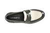 MOCASSINO IN PELLE ABRASIVATA IN TRE COLORI CON ACCESSORIO