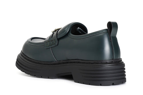 MOCASSINO IN SIMILPELLE SPAZZOLATO