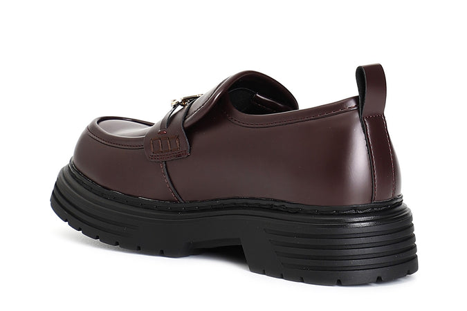 MOCASSINO IN SIMILPELLE SPAZZOLATO