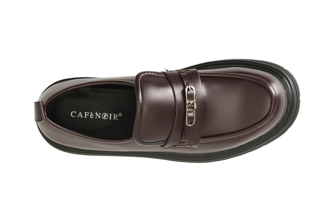 MOCASSINO IN SIMILPELLE SPAZZOLATO