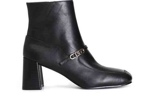 TRONCHETTO IN NAPPA CON FIBBIA