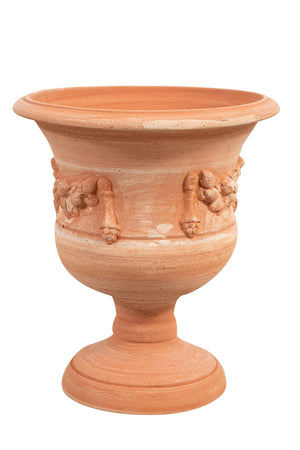 Biscottini Biscottini Vaso Orcio Terracotta Galestro Antigeliva Artigianale 35x40