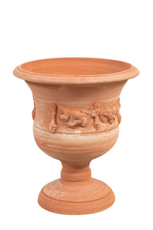 Biscottini Biscottini Vaso Orcio Terracotta Galestro Antigeliva Artigianale 35x40