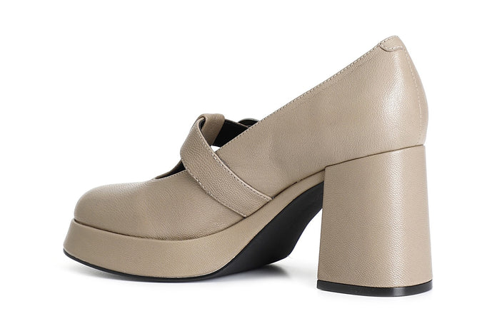 DÉCOLLETÉ IN NAPPA CON FIBBIA
