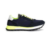 SNEAKERS UOMO IN PELLE SCAMOSCIATA E TESSUTO