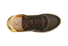 SNEAKERS UOMO IN PELLE SCAMOSCIATA E TESSUTO