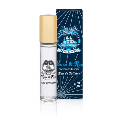 Helan Vetiver & Rum - Profumo Uomo dalle Note Speziate di Chiodi di Garofano e Pepe Nero, Eau de Parfum Uomo dalla Fragranza Agrumata Fiorita di Limone e Lavanda, Profumi Uomo Freschi Sensuali, 10 ml