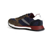 SNEAKERS UOMO IN PELLE SCAMOSCIATA E TESSUTO