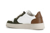 SNEAKERS ALLACCIATA IN PELLE E CAMOSCIO