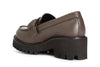 MOCASSINO IN PELLE CON MORSETTO