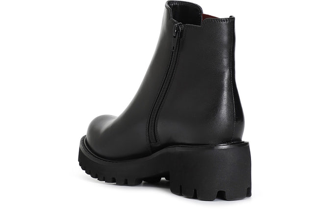 TRONCHETTO IN PELLE CON ELASTICO