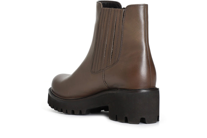 TRONCHETTO IN PELLE CON ELASTICO NASCOSTO