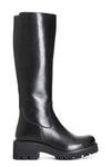 STIVALE IN PELLE CON ELASTICO NASCOSTO