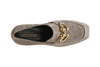 MOCASSINO IN CAMOSCIO CON ACCESSORIO TACCO 60