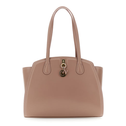 TOTE IN ABRASIVATO CON PERSONALIZZAZIONE CHARM METALLO