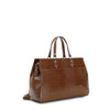 TOTE EFFETTO COCCODRILLO CON LOGO CN INMETALLO