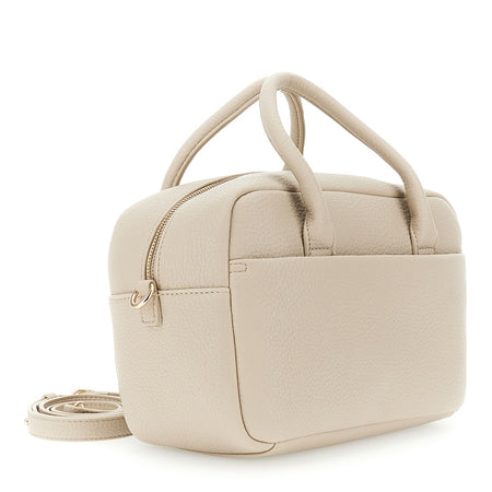 BAULETTO CON TASCHE IN MATERIALE EFFETTO DOLLARO CON CHARM IN METALLO