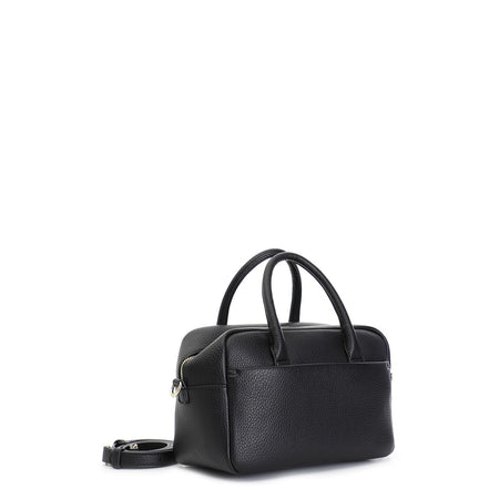 BAULETTO CON TASCHE IN MATERIALE EFFETTO DOLLARO CON CHARM IN METALLO